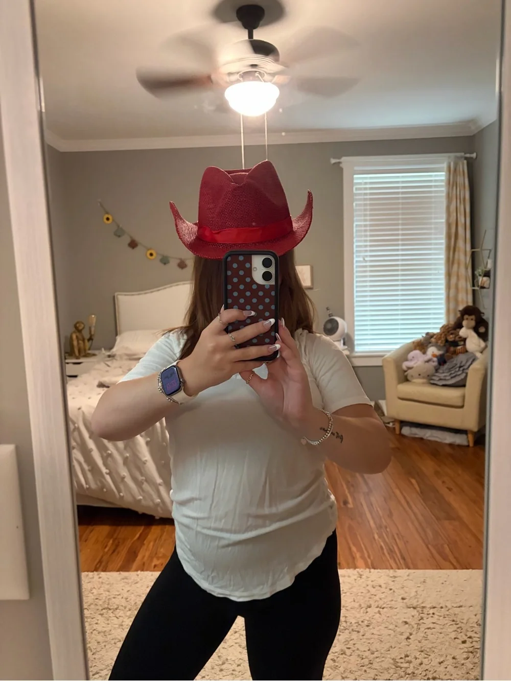 Red Straw Cowboy Hat | Country Concert Western Cowgirl Hat